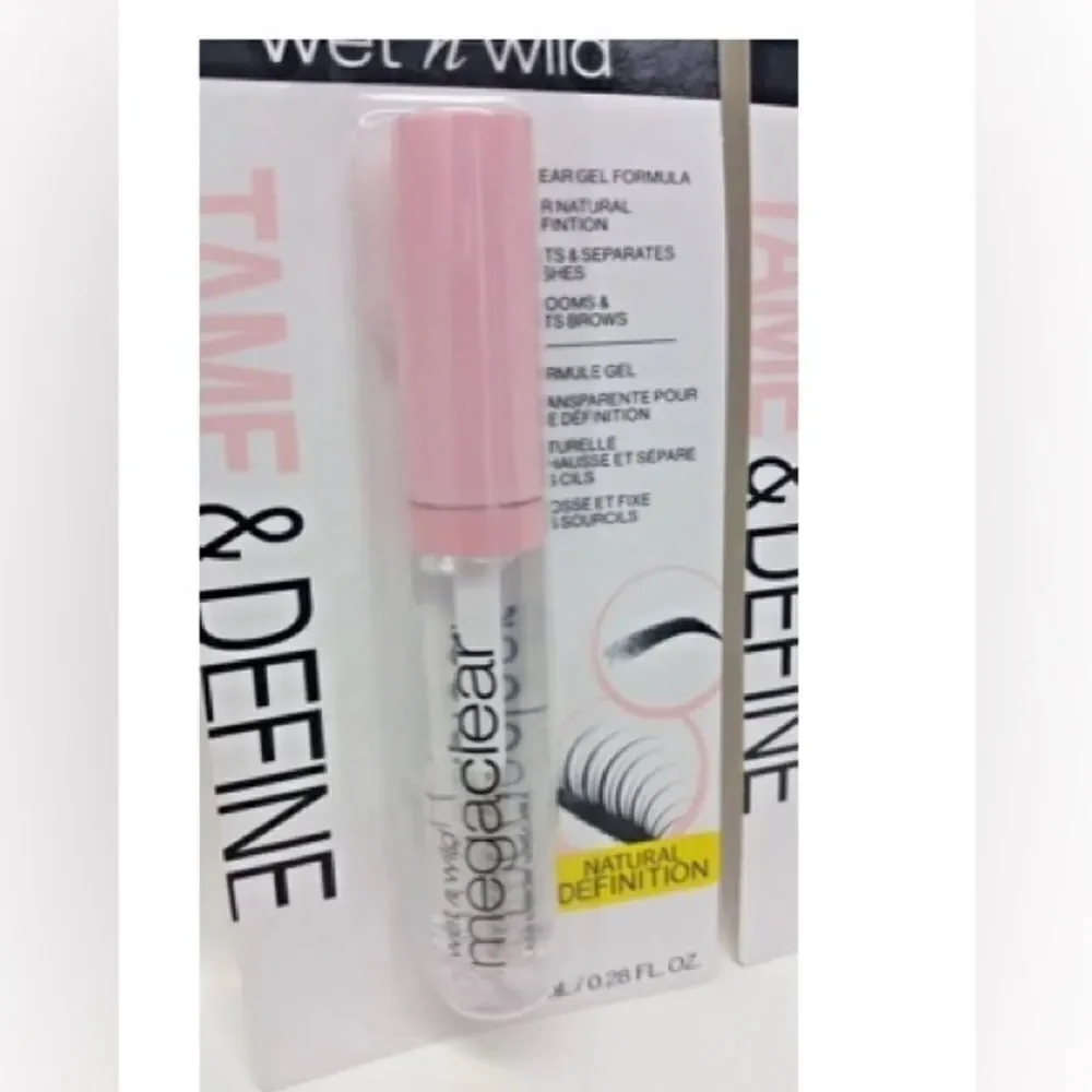 🎊 2x Wet n Wild Megaclear Lash & Brow Clear Transparent Gel Formula Mascara 9ml💥